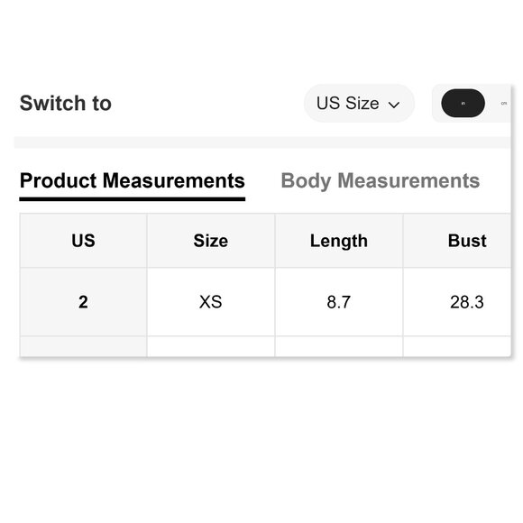 SHEIN Bustier Crop Satin Cami Top Sz XS - Picture 9 of 10